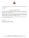 Statement Congratulating MP Jaime Battiste